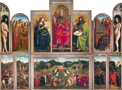 The Ghent Altarpiece by Jan van Eyck